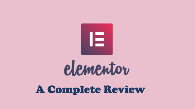 Elementor Page builder review